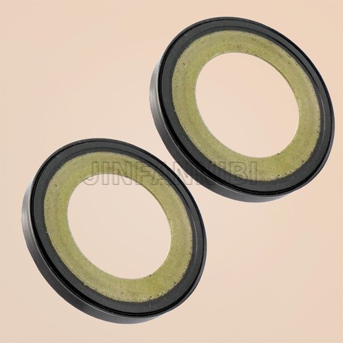 1" Fork Neck Post Stem Bearing Race Dust Seals Kit for Harley 48300-60 48315-60