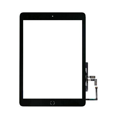 QC Touch Screen Glass DigitizerFor iPad 5th 2017 A1822 A1823 9.7''  Home Button