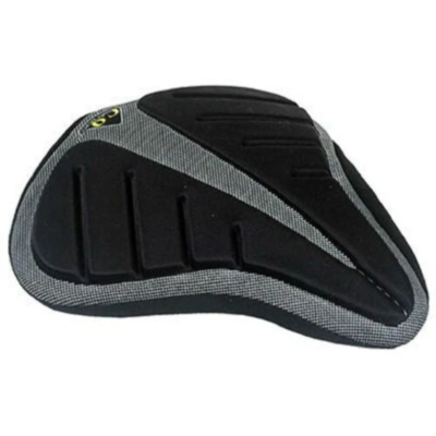 Sunlite I Pad Mountain Bike Hybrid Cruiser Gel Bicycle Seat Saddle Cover Black