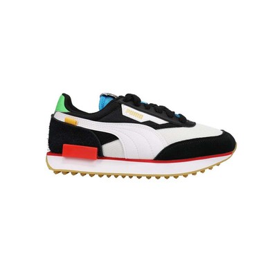 

Puma 374718-02 Kids Boys Future Rider Wh L Кроссовки Обувь Повседневная - Черный -, Puma Future Rider Wh L
