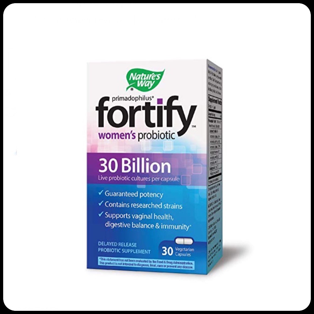 Nature's Way Primadophilus Fortify Women's Probiotic 30 Veg Capsules