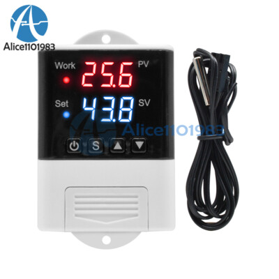 DTC1110 Digital AC 110V Dual LED Intelligent Temperature Controller Thermostat