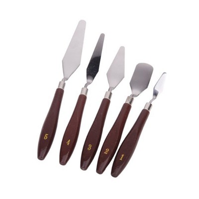  5 Pcs Kunstspatel Ölfarbenmesser Set Dekorative Details Spachtel