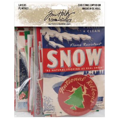 Tim Holtz Idea-Ology - Layers, Christmas Emporium, TH94420 2024