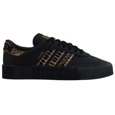 

Adidas Sambarose Cheetah Platform Женские черные кроссовки Повседневная обувь FZ3636, Черный, adidas Sambarose Cheetah Platform