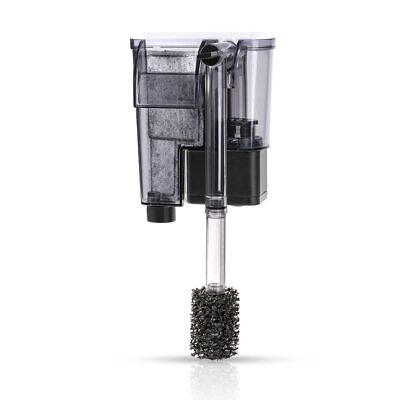 Aquarium Hang On Filter Small Fish Tank Hanging Filter Power Waterfall Filtra...