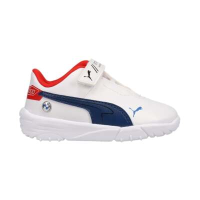 Puma Bmw Mms Drift Cat Delta V Slip On Infant Boys Белые кроссовки Повседневная обувь