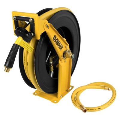 DeWalt Open Double Air Hose Reel  1/2" X 50'