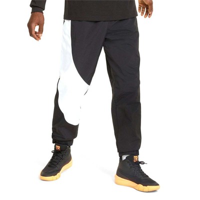 

Puma 53419703 Mens Clyde Pants Casual Water Resistant Upper - Black - Size, Черный, Puma Clyde Pants
