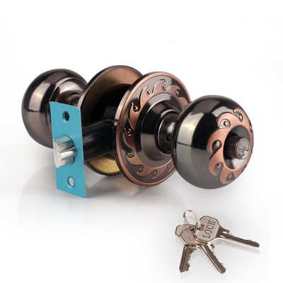 Details About Ivoku Interior Door Knob Vintage 3 Keys Antique Brass Stainless Stl Red Copper