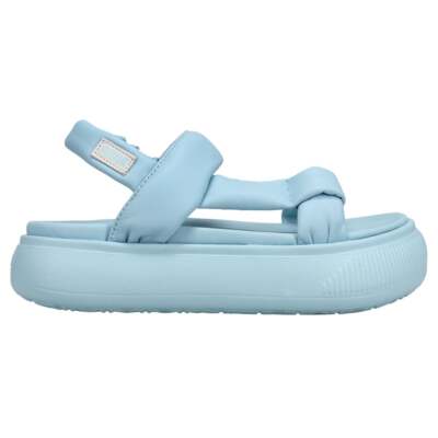 

Женские синие повседневные сандалии Puma Suede Mayu Summer Platform 383379-04, Синий, Puma Suede Mayu Summer Platform