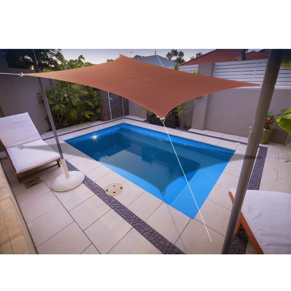 Waterproof Sun Shade Sail Awning Outdoor Patio Pergola Sun Canopy Shelter 7Color