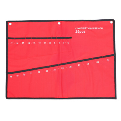  Ratchet Canvas Wrench Holder Organizer Bag Tool Work Efficiency