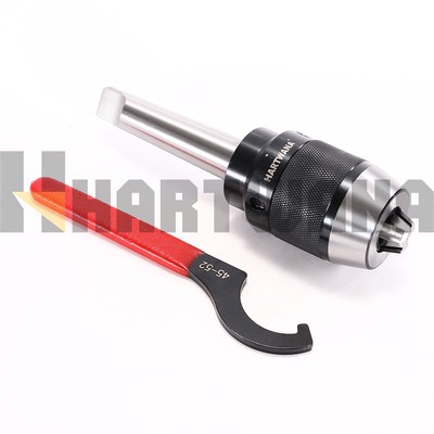 1mm-13mm Lathe Keyless Drill Chuck Morse Taper shank One-Piece Self-Tightening