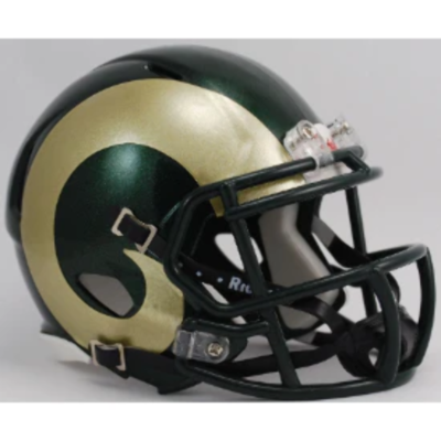Colorado State Rams Mini Speed Football Helmet- NCAA.