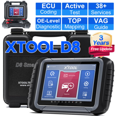 2024 Newest XTOOL D8 Bidirectional Coding Full System Diagnostic Scanner Tool