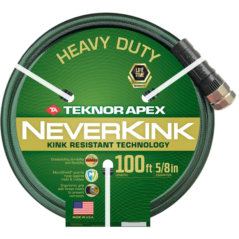 Neverkink 5/8 In. X 100 Ft. Heavy Duty Garden Hose