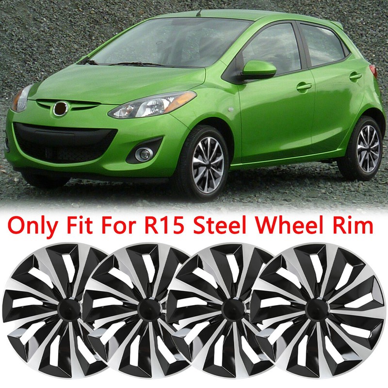 185/55R１５マツダ 2011-2014 Mazda2 Hubcaps Set of 4 15