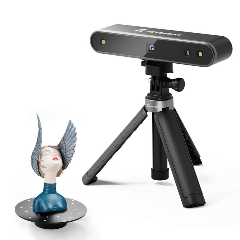 Revopoint Handheld 3D Scanner 0.05mm High Precision with Turntable -POP2 PREMIUM