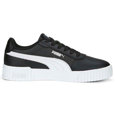 Женские черные кроссовки Puma Carina 2.0 Lace Up Повседневная обувь 38584910