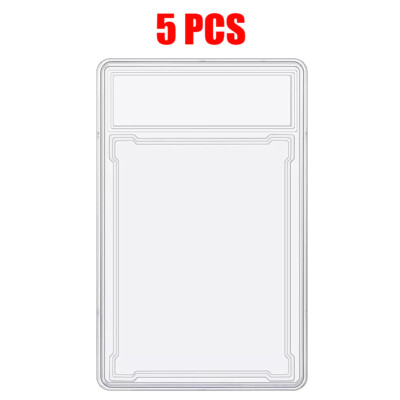 5-50Pcs Empty Graded Card Holder 35PT Slab for Trading Sport Card Protector Case