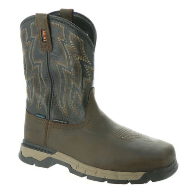 

Мужские ботинки Ariat Rebar Flex Western H2O CT, Dark brown/black