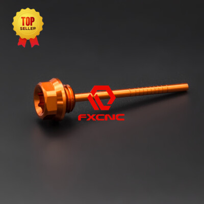 CNC Fuel Oil Dip Stick Filler Cap Dipstick ATV For YFZ450 04-09 Raptor700R 08-19