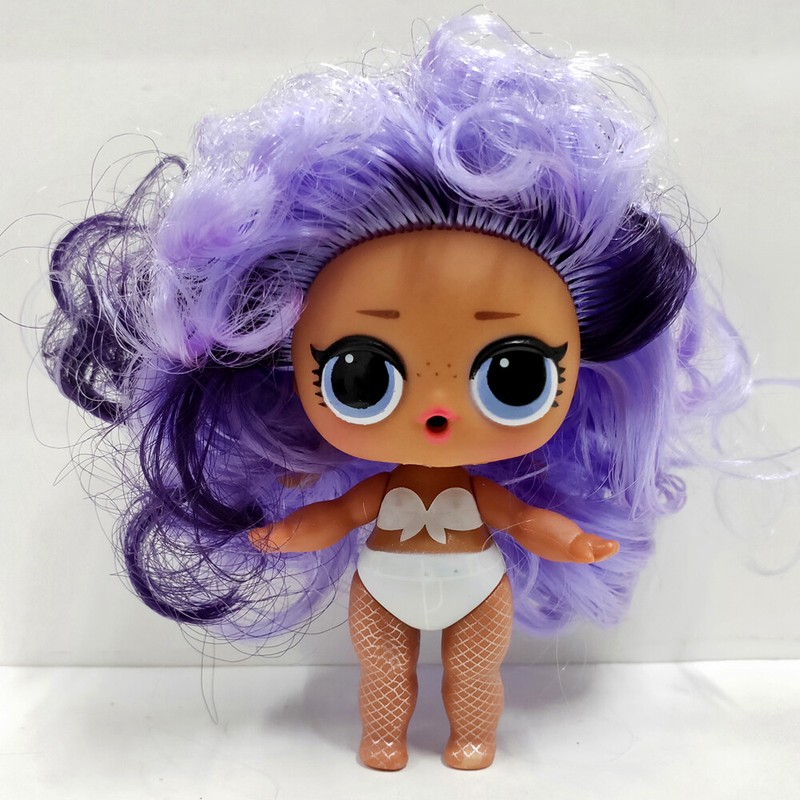 lol with purple hair