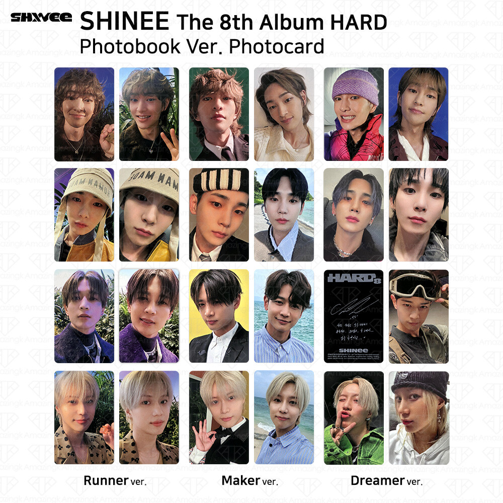 SHINee 9周年 SUM CAFE 公式 トレカ / キー KEY Photocard