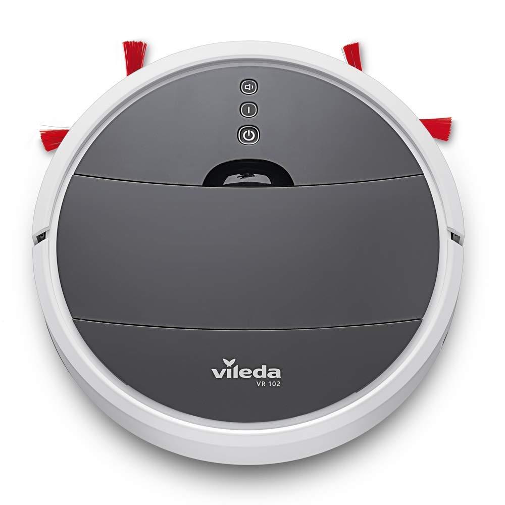 Vileda VR 102 - Robot Aspirador fácil de utilizar con boca de aspiración XL