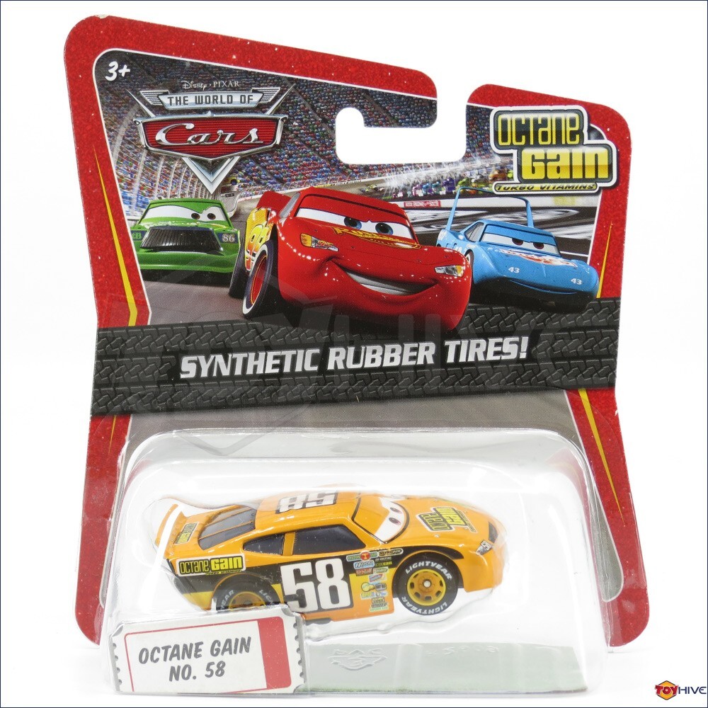 OCTANE GAIN (No.58)HAULER 2009カーズマテル Disney Pixar Cars Octane Gain No. 58 Synthetic Rubber Tires