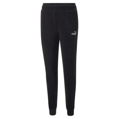 Puma Ess + Велюровые брюки Cl Plus Женские Размер 1X Повседневные спортивные брюки 67437301