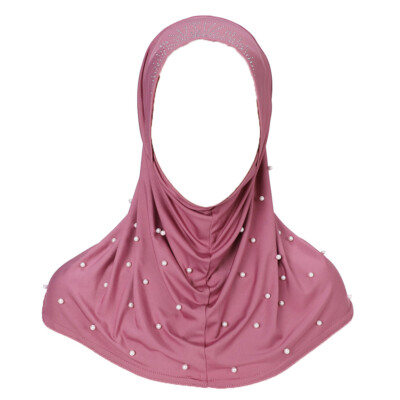 Amira Muslim Women's Instant Hijab Beading Turban Cap Scarves Malaysian Headwear