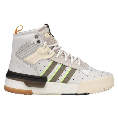 

Adidas Rivalry Rm Высокие мужские белые кроссовки Повседневная обувь F34142, Белый, adidas Rivalry Rm High Top