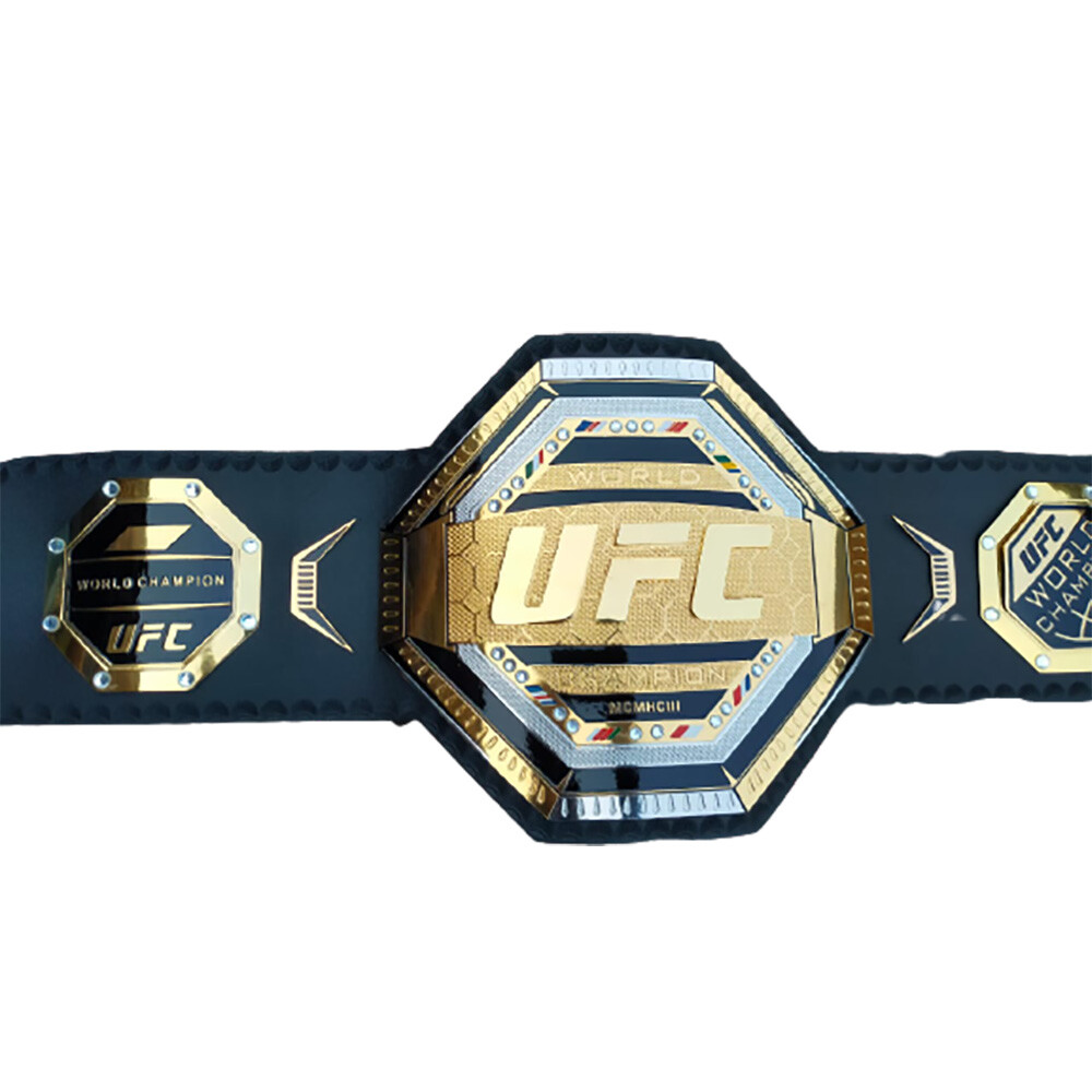UFC legacy Championship Replica belt 2mm/4mm Zinc Wrestling belt Adult Size - Picture 2 of 5