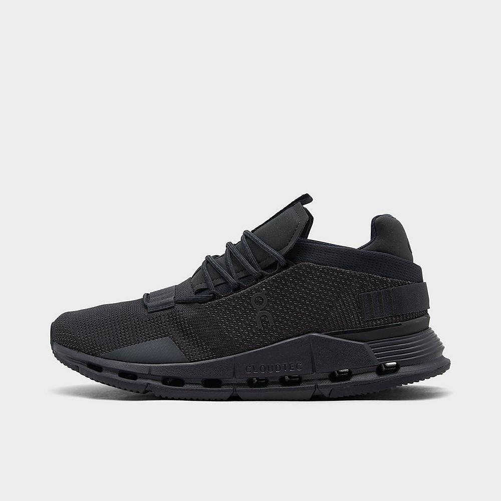 ON CLOUDNOVA RUNNING SHOES BLACK/ECLIPSE 2699814-002 WOMEN