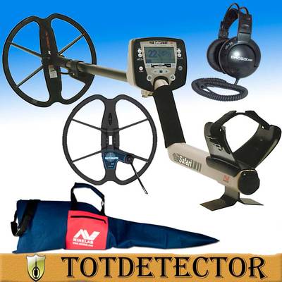 Detector de Metales Minelab Safari con Accesorios