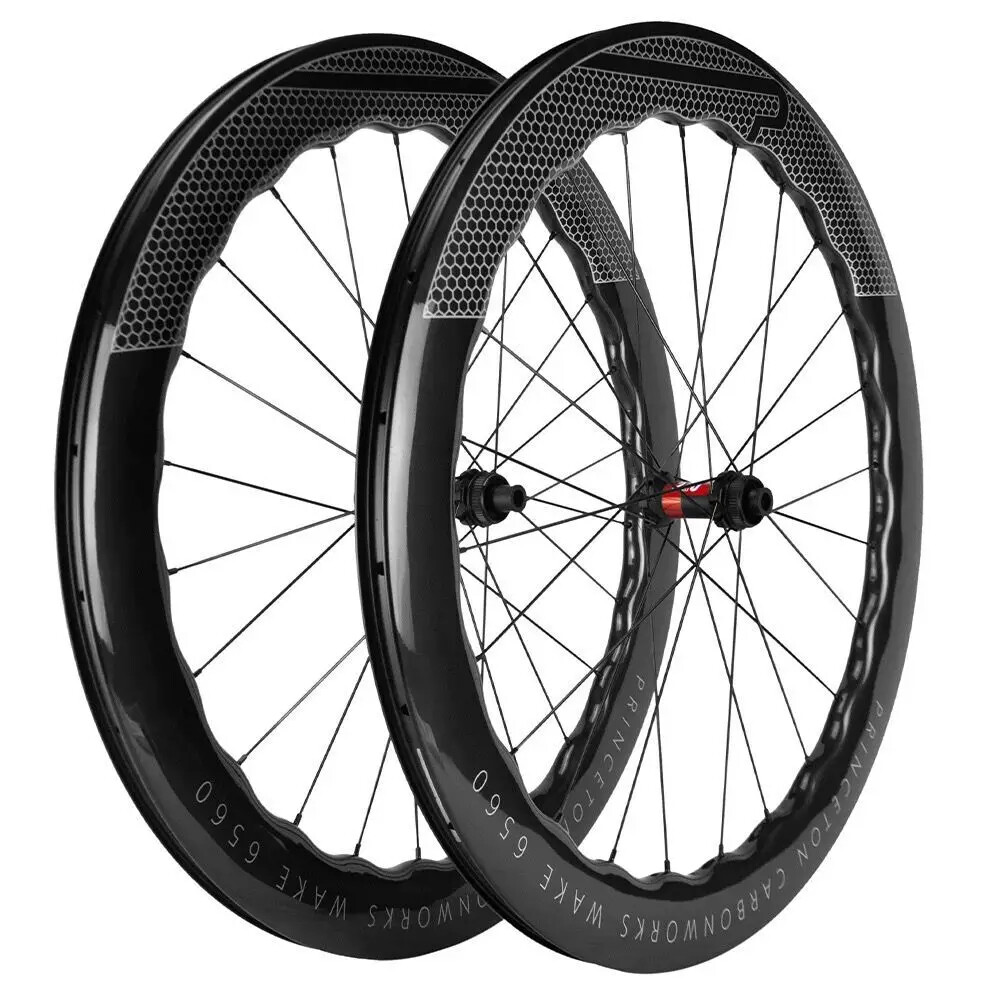 6560 Carbon Road Bike Wheelset 700c Disc Brake Gloss Matte Bicycle Wheelset