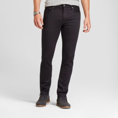 Goodfellow & Co Men's Mid Rise Slim Fit Skinny Leg Full Jeans Heavyweight