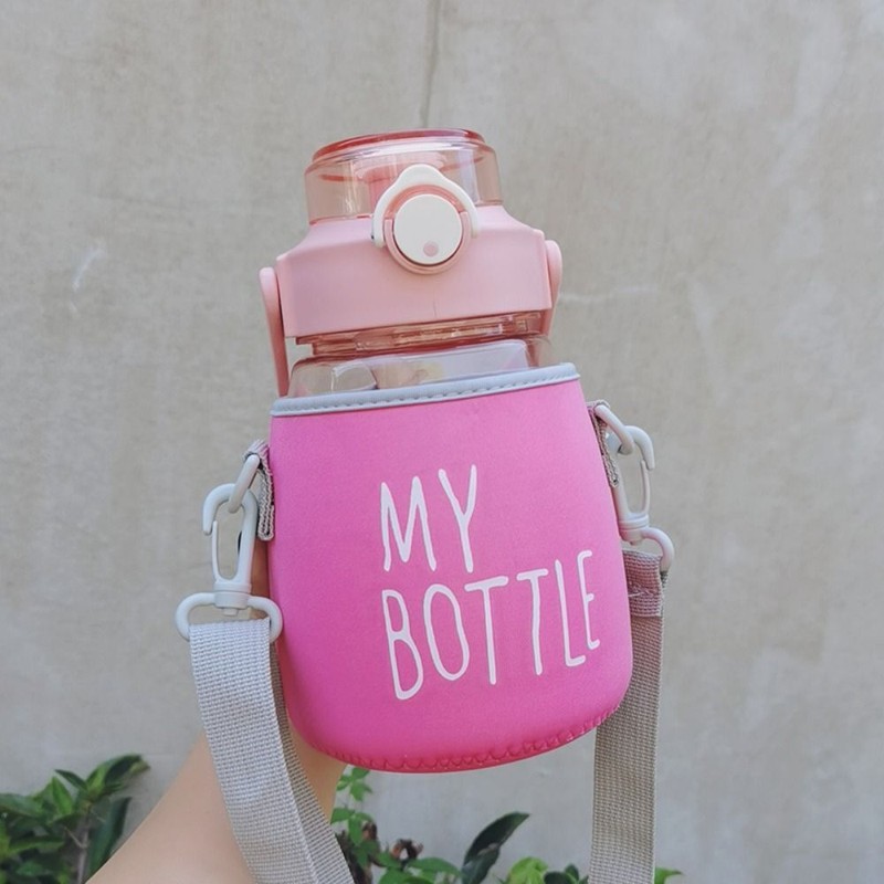 With Strap Vacuum Cup Sleeve Cup Sleeve Water Bottle Cover Portable   Universal