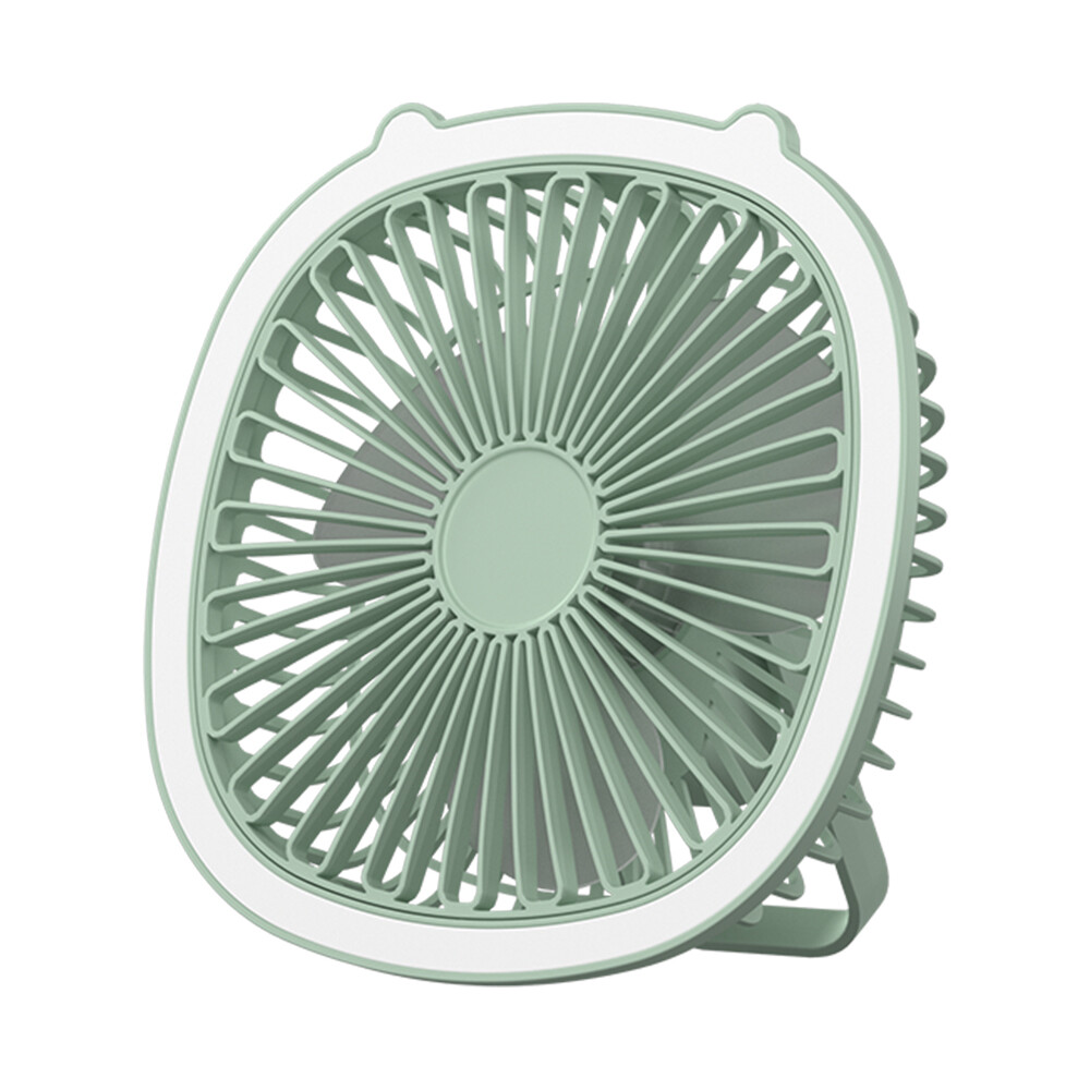 Portable Tent Fan LED Light Lamp Camping Hiking Outdoor Equipment Ceiling Fan US