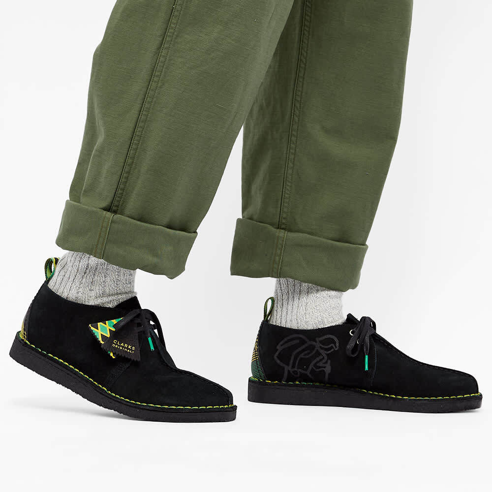 Pre-owned Clarks Original Mens Stylish Jamaica Trek Black/multi Uk 8.5 / Us 9.5 In Black Combi
