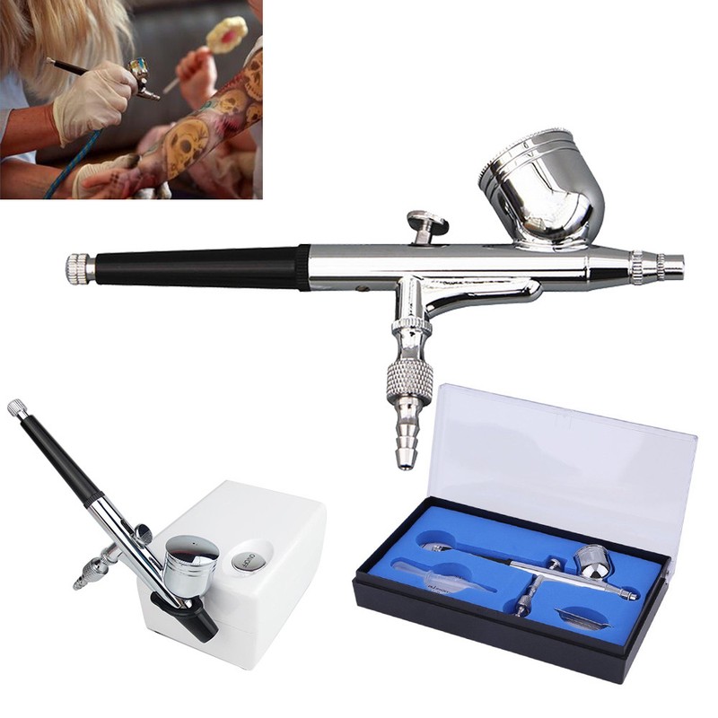 Profi airbrushpistole komplett set airbrush pistole set Double Action PistolenDE