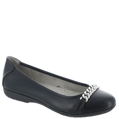

Женские слипоны Cliffs By White Mountain Charmed Flat на плоской подошве, Черный