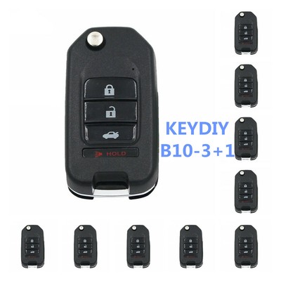10pcs/lot KEYDIY B10-3+1 KD Remote Car Key For MINI KD/KD-X2/KD-MAX B10-4