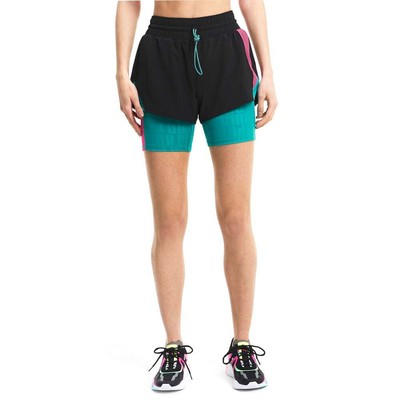 

Тренировочные шорты Puma X First Mile Xtreme 2In1 женские размер  повседневная спортивная 51, Черный, Puma X First Mile Xtreme 2In1 Training Shorts