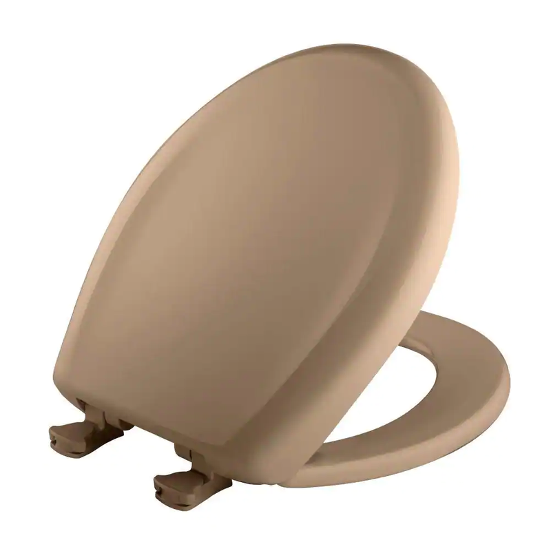 Slow Close Round Closed Front Plastic Mexican Sand Easy Clea