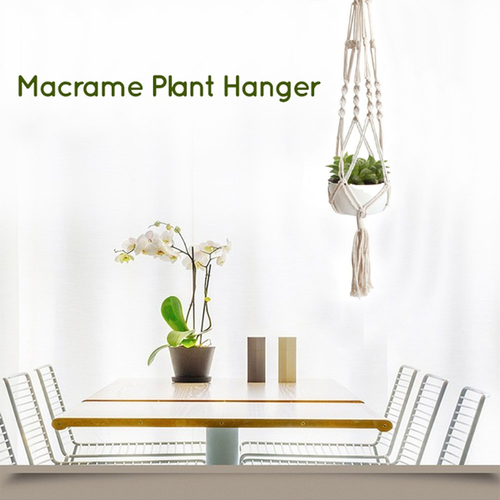 Plant Hanger Indoor Outdoor Macrame Succulent Flower Potted Holder Perfect Day 2