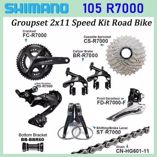 Shimano 105 R7000 Full Groupset 2x11 Speed Road Bike Crank