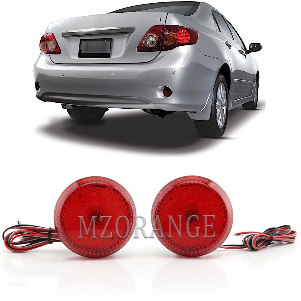 2007-2008-2010 For Toyota Corolla Rear Bumper Reflector LED Brake Light Lamp